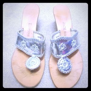 Jack Rogers wedge thong